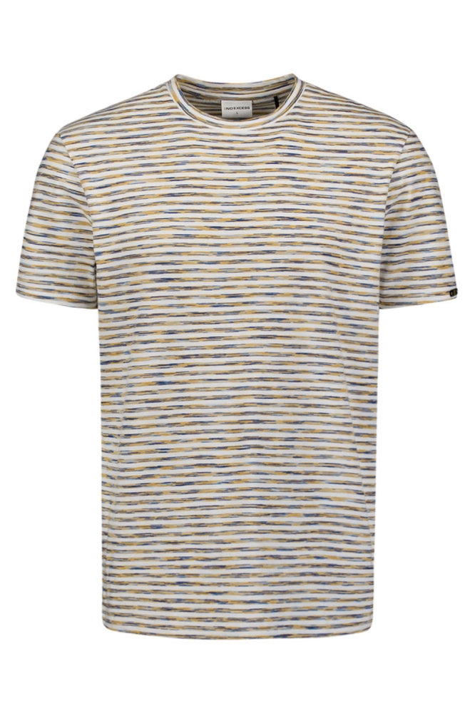T SHIRT MET RONDE HALS 27340370SN 070 YELLOW